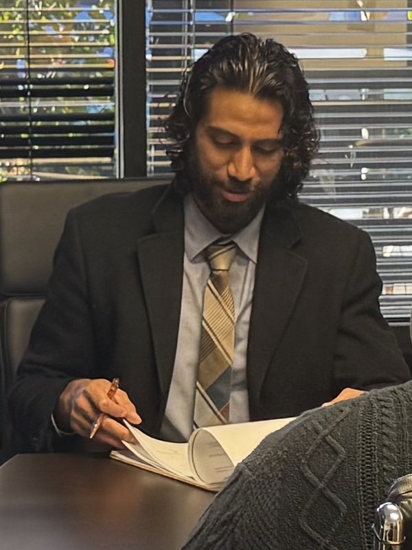 Marcos Soto at the COi office